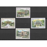 Italia 1985 - Vile, castele, arhitectura, serie neuzata