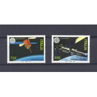 Italia 1991 - Europa, CEPT, cosmonautica, serie neuzata