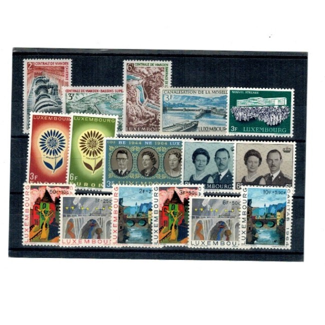 Luxemburg 1964 - Set timbre neuzate