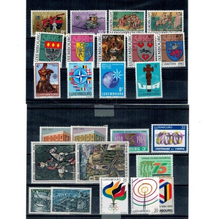 Luxemburg - Lot timbre neuzate