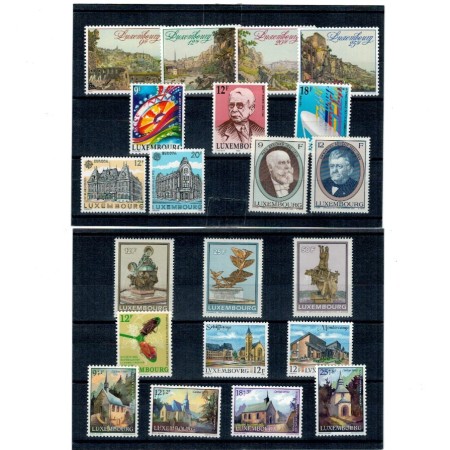 Luxemburg 1990 - Set timbre neuzate