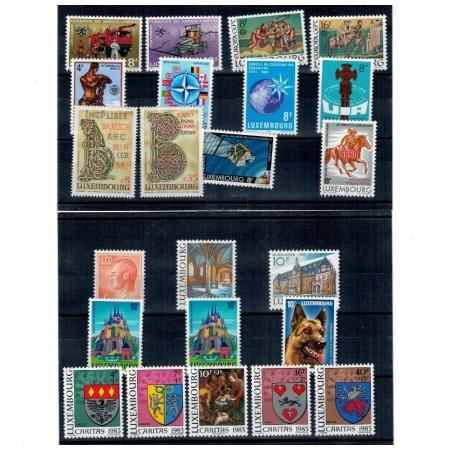 Luxemburg 1983 - Set timbre neuzate