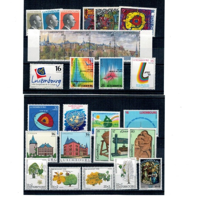Luxemburg 1995 - Set timbre neuzate