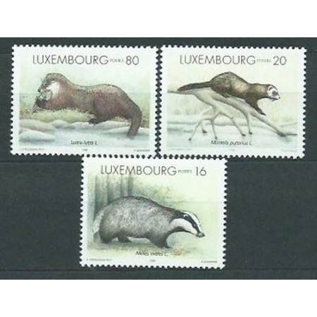 Luxemburg 1996 - Fauna, animale, serie neuzata