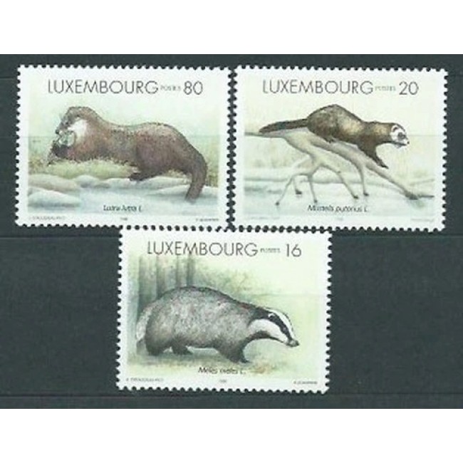 Luxemburg 1996 - Fauna, animale, serie neuzata