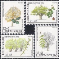 Luxemburg 1996 - Copaci, flora, serie neuzata