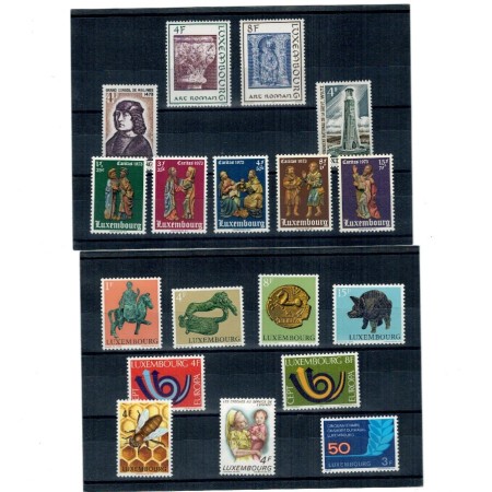 Luxemburg 1973 - Set timbre neuzate