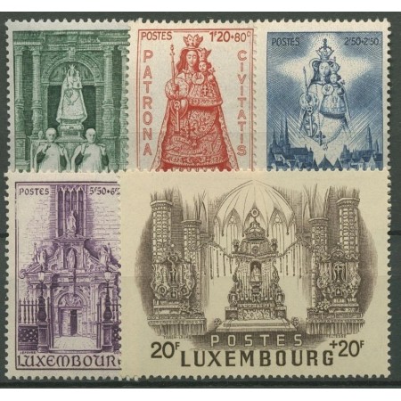 Luxemburg 1945 - Madonna of Luxembourg, serie neuzata