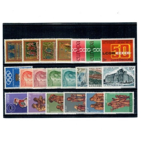 Luxemburg 1971 - Set timbre neuzate, serii