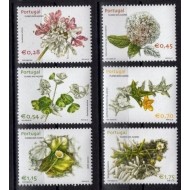 Portugal Azores 2002 - Flori, flora, serie neuzata