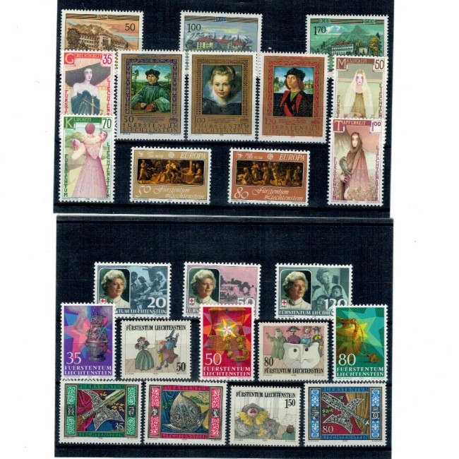 Liechtenstein 1985 - Set timbre neuzate, serii