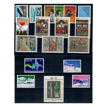Liechtenstein 1979 - Set timbre neuzate, serii