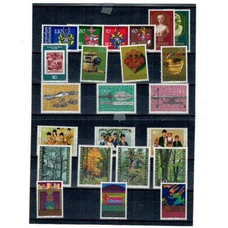 Liechtenstein 1980 - Set timbre neuzate, serii