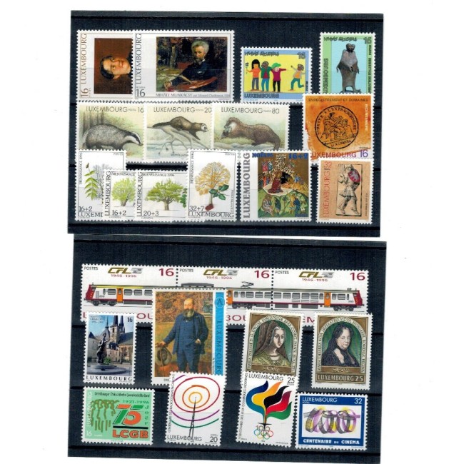Luxemburg 1986 - Set timbre neuzate, serii