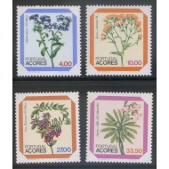 Portugal Azores 1982 - Flori, serie neuzata