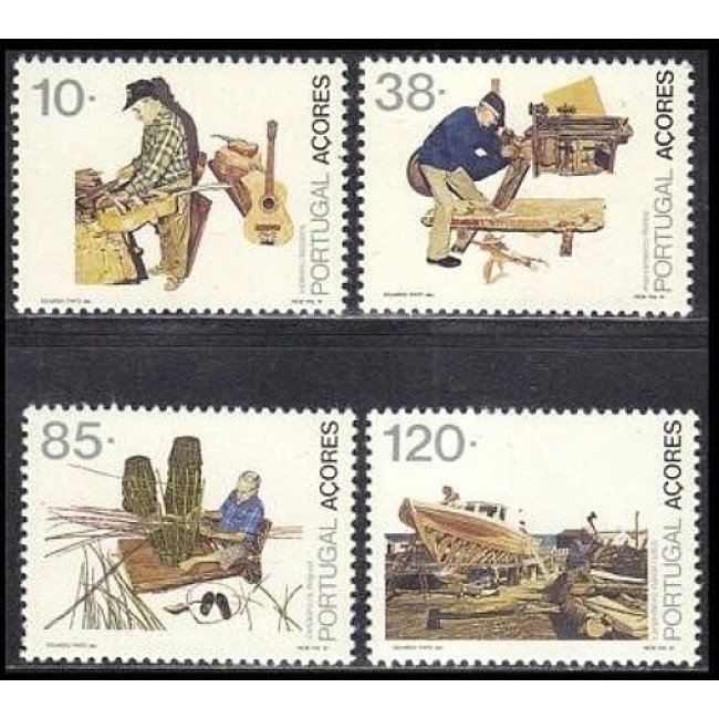 Portugal Azores 1992 - Profesii, mestesuguri, serie neuzata