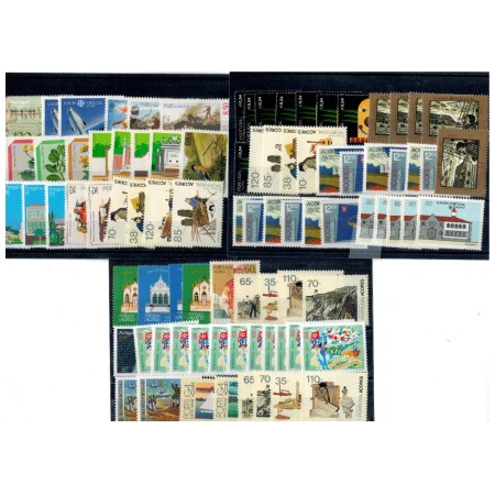 Portugal Azores - Lot timbre neuzate, cu dubluri