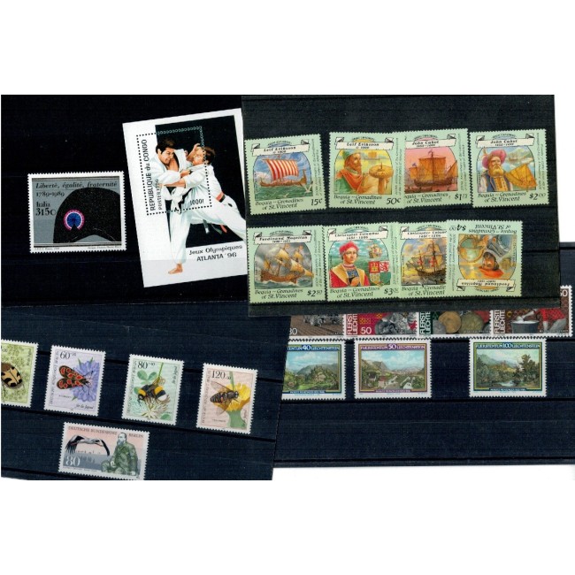 Lot timbre străine, neuzate