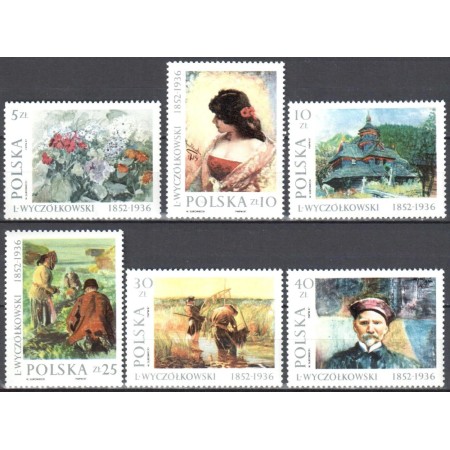 Polonia 1987 - Picturi, arta, serie neuzata