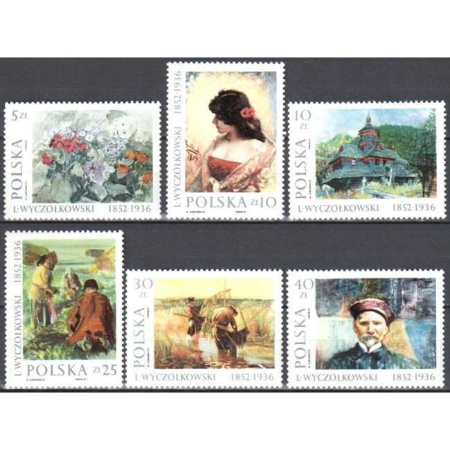 Polonia 1987 - Picturi, arta, serie neuzata