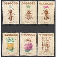 Polonia 1987 - Apicultura, albine, serie neuzata