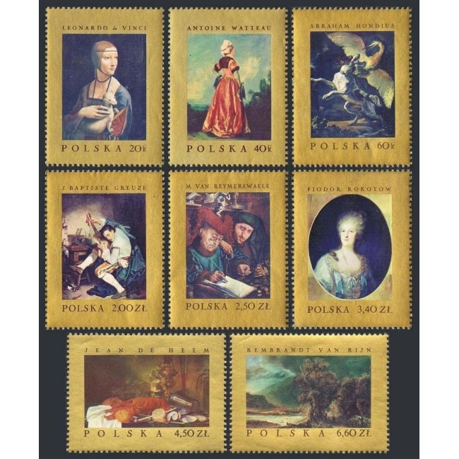 Polonia 1967 - Picturi, arta, serie neuzata