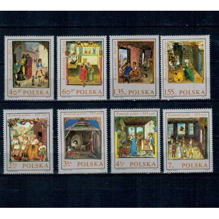 Polonia 1969 - Picturi, arta, serie neuzata