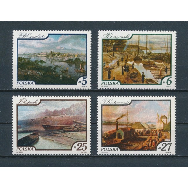 Polonia 1984 - Picturi, arta, serie neuzata