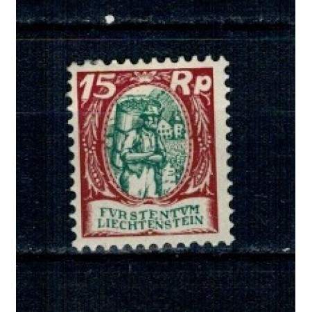 Liechtenstein 1924 - Uzual Mi.No.69 nestampilat, cu sarniera