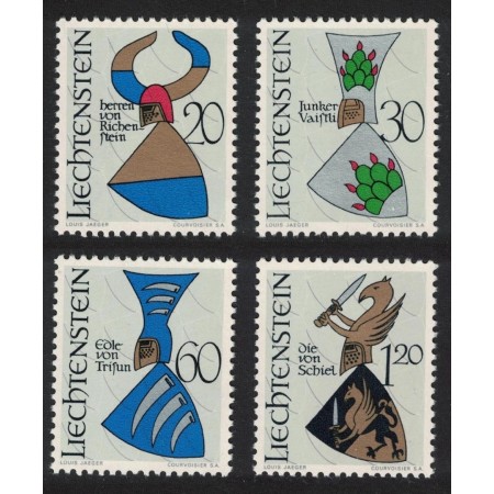 Liechtenstein 1966 - Steme, serie neuzata