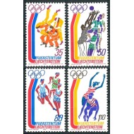 Liechtenstein 1976 - Jocurile Olimpice, sport, serie neuzata