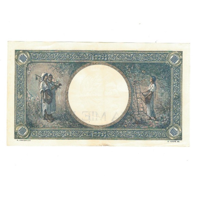 Romania 1941, 10 Sep. - 1000 lei, circulat