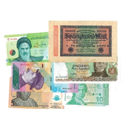 Lot 6 bancnote straine