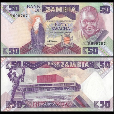 Zambia 1988 - 50 kwacha UNC