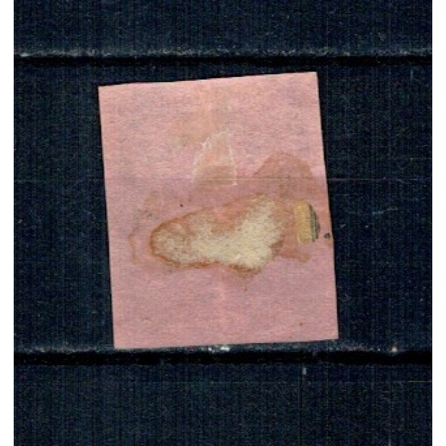 1867 - Carol I cu favoriți, 20 parale, neștampilat, cu șarniera