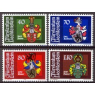 Liechtenstein 1982 - Steme, serie neuzata
