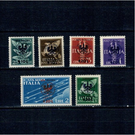 Ljubljana 1944, ocupația germana - Pentru orfani, supratipar pe Italia, serie neuzata