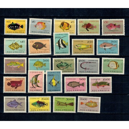 Mozambic 1951 - Pești, fauna, serie neuzata