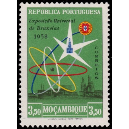 Mozambic 1958 - Expo Brussel, neuzat