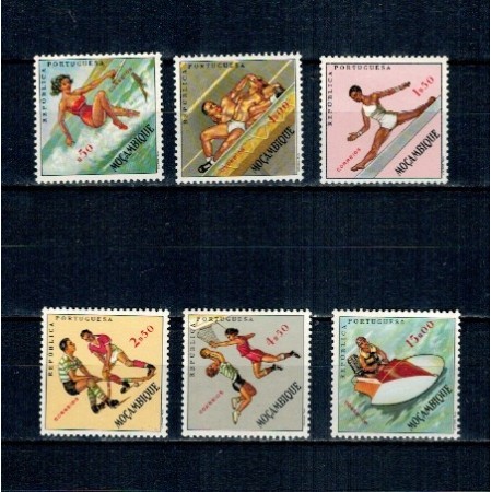 Mozambic 1962 - Sport, serie neuzata