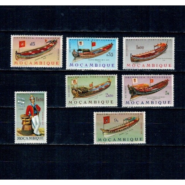 Mozambic 1964 - Vapoare, șalupe, serie neuzata
