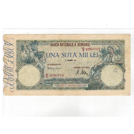 Romania 1946 - 100.000 lei, circulata