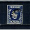 1869 - Carol I cu favoriți, 10bani, indigo, stampilat