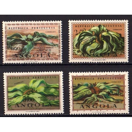 Angola 1959 - Planta welwitschia mirabilis, flora, serie neuzata