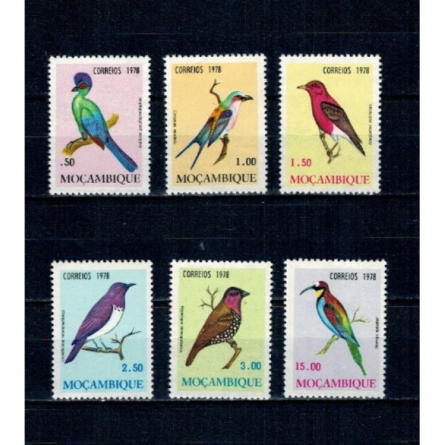 Mozambic 1978 - Păsări, fauna, serie neuzata