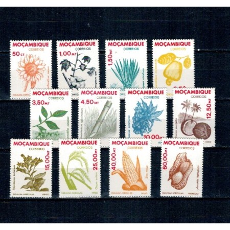Mozambic 1981 - Plante, flora, serie neuzata