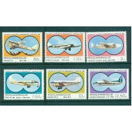 Mozambic 1981 - Avioane, aviație, serie neuzata
