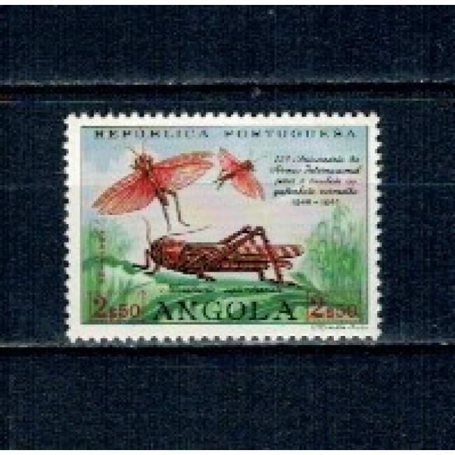 Angola 1963 - Lăcuste, insecte, neuzat