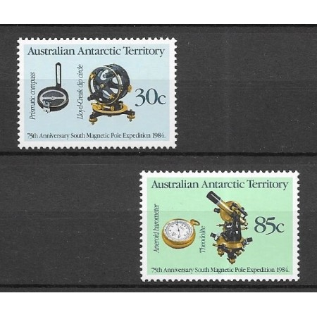 Australian Antarctic 1984 - Prima expediție la Polul Sud magnetic, serie neuzata