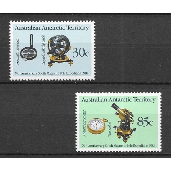 Australian Antarctic 1984 - Prima expediție la Polul Sud magnetic, serie neuzata